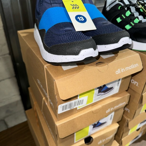 Fern Sneakers Black/Navy Blue All In Motion - Picture 2 of 2